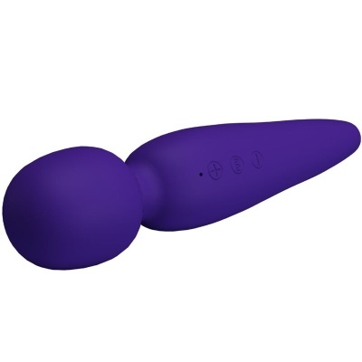 MAREDITH MASSAGEADOR 12 MODOS DE VIBRAO ROXO
