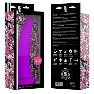 DELTA CLUB DILDO SILICONE 23 X 4,5 CM