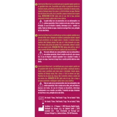 GEL - LUBRICANT HEAT EFFECT 75 ML