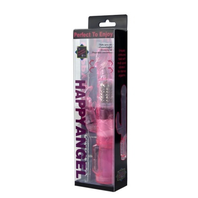 RABBIT VIBRADOR HAPPY ANGEL PINK