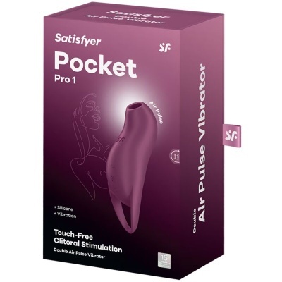 ESTIMULADOR DE CLITÓRIS POCKET PRO 1 GARNET