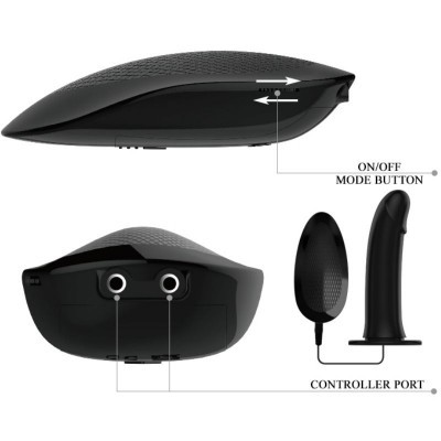 PRETTY LOVE MARVIN VIBRADOR STRAP ON AND HOLLOW DILDO