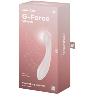 G-FORCE ESTIMULADOR VIBRADOR G-SPOT BEGE