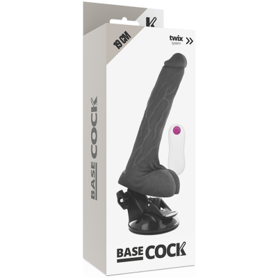 BaseCock c/fixação c/comando - Preto 19cm