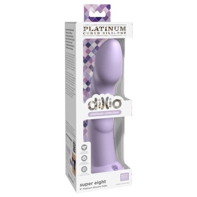 DILDO PIPEDREAMS SUPER EIGHT 20,32 CM VIOLETA