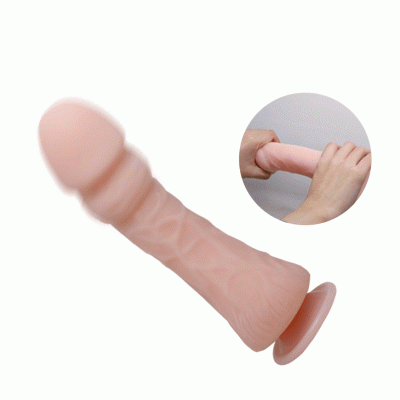 THE BIG PENIS VIBRADOR REALISTA FLESH 23.5 CM