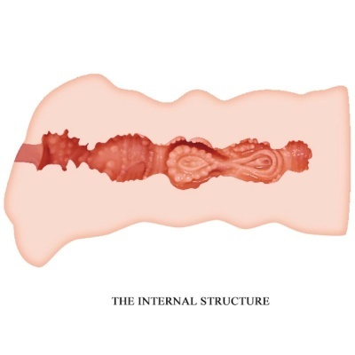 VAGINA MASTURBADORA CRAZY BULL 3 (13,5cm)