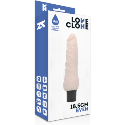 LOVECLONE VIBRADOR SVEN SELF LUBRICATION 18,5CM