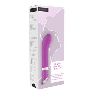 BGOOD DELUXE CURVE VIBRADOR PURPLE B SWISH