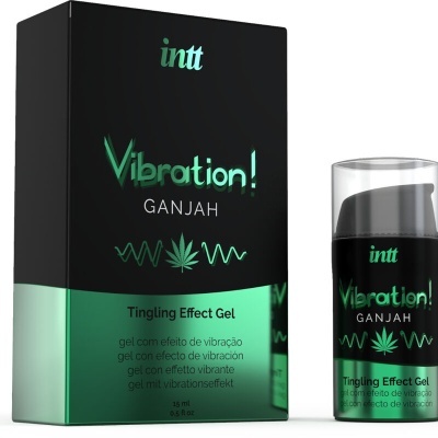 PODEROSO ESTIMULANTE ÍNTIMO GEL VIBRATÓRIO LÍQUIDO CANNABIS 15ML