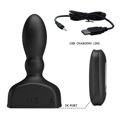 VIBRADOR PLUG ANAL INSUFLAVEL