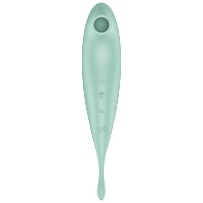 SATISFYER VIBRADOR TWIRLING PRO+ VERDE