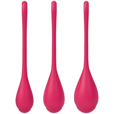CONJUNTO SATISFYER YONI POWER 1 (VERMELHO)
