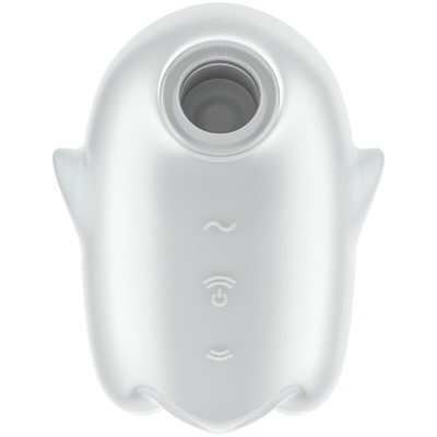 GLOWING GHOST AIR PULSE & VIBRADOR BRANCO