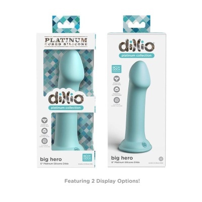 DILDO PIPEDREAMS BIG HERO 15,24 CM VERDE