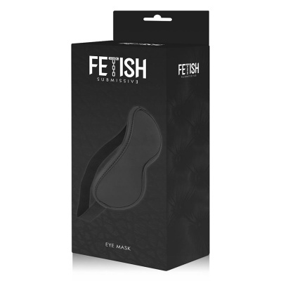 FETISH SUBMISSIVE DARK ROOM MASK VEGAN LEATHER II (pt)