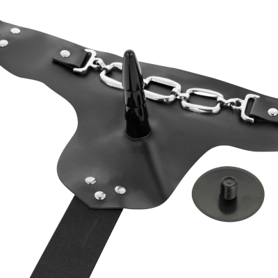 Strap-on vibrador DELUXE 19 x 4cm