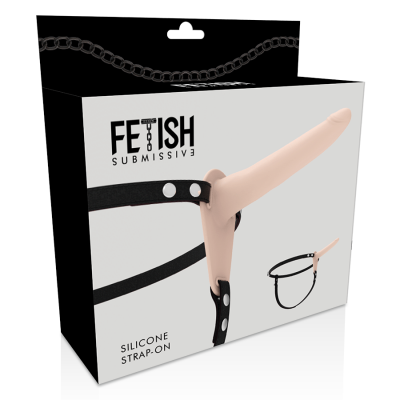 FETISH SUBMISSIVE STRAP-ON 15CM (br)