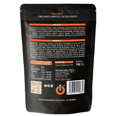 Pastilhas WUG CUM DELAY