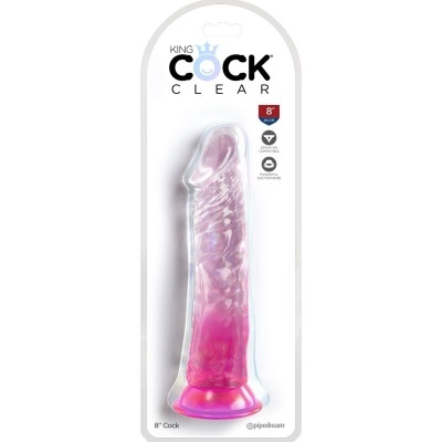 CLEAR - PÊNIS REALISTA 19,7 CM ROSA