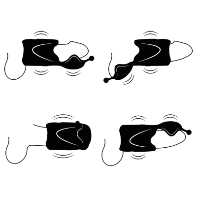 JAMYJOB - MASTURBADOR RECARREGAVEL 2 motores