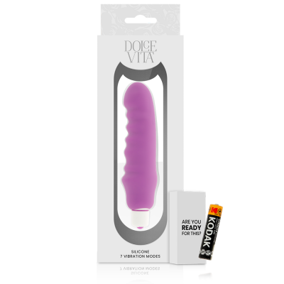 DOLCE VITA VIBRADOR GENIUS PURPLE SILICONE