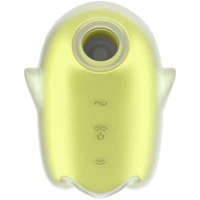 GLOWING GHOST AIR PULSE & VIBRADOR AMARELO