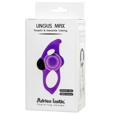 ANEL PENIANO VIBRADOR LINGUS MAX VIOLETA