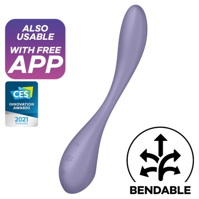 VIBRADOR SATISFYER G-SPOT FLEX 5 (LILAC) VIBRADOR SATISFYER G-SPOT FLEX 5 (LILAC)