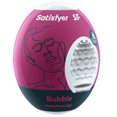 OVO MASTURBADOR BUBBLE SATISFYER HIDRO-ATIVO