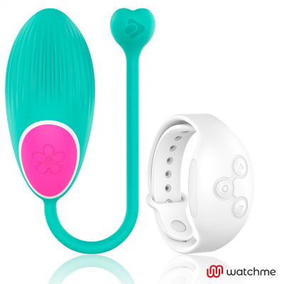 EGG Vibrador com controle remoto de pulso (aqua/white) EGG Vibrador com controle remoto de pulso (aqua/white)