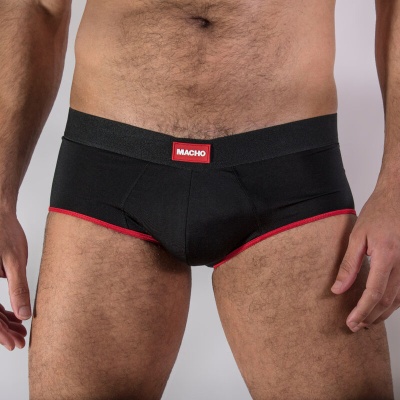 CUECA MS24R VERMELHO ESCURO S