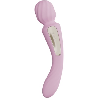 VIBRADOR SWITCH WANDA DUPLA ESTIMULAÇÃO ROSA SUAVE