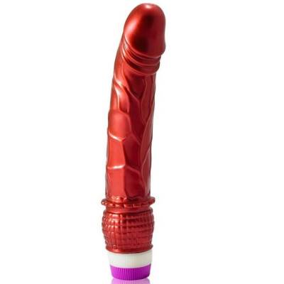 VIBRADOR LINHA BÁSICA COR VERMELHA VIBRADOR LINHA BÁSICA COR VERMELHA