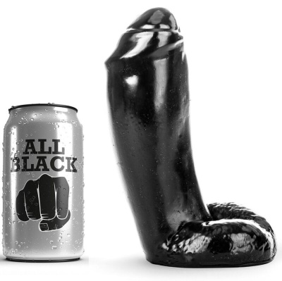 PLUG ANAL DONG GROSSO ALL BLACK (18cm)