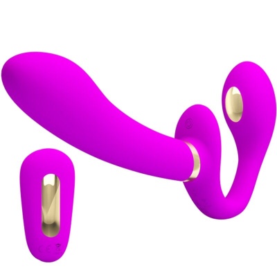THUNDERBIRD VIBRADOR DUPLO STRAP-ON CONTROLE REMOTO ROXO THUNDERBIRD VIBRADOR DUPLO STRAP-ON CONTROLE REMOTO ROXO