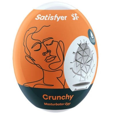 OVO Masturbador Crunchy Satisfyer Hidro-Ativo