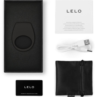 ANEL PENIANO COM VIBRAÇÃO TOR 3 PRETO — LELO ANEL PENIANO COM VIBRAÇÃO TOR 3 PRETO — LELO