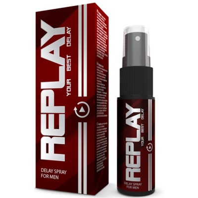 REPLAY DELAY SPRAY EFEITO RETARDANTE E HIDRATANTE 20 ML REPLAY DELAY SPRAY EFEITO RETARDANTE E HIDRATANTE 20 ML