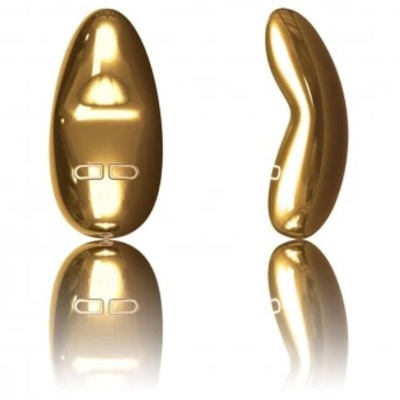 LELO - VIBRADOR YVA COM VIBRAO DE OURO