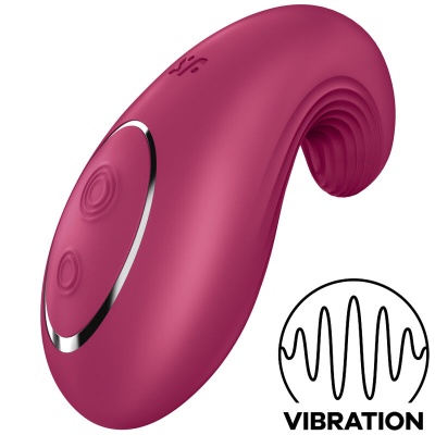 VIBRADOR SATISFYER DIPPING DELIGHT (VERMELHO)