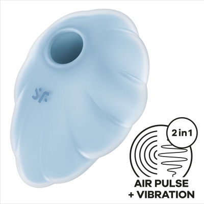 VIBRADOR DE PULSO DE AR AZUL CLOUND DANCER VIBRADOR DE PULSO DE AR AZUL CLOUND DANCER