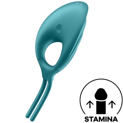 ANEL PENIANO COM VIBRAÇÃO SATISFYER SWORDSMAN (VERDE) ANEL PENIANO COM VIBRAÇÃO SATISFYER SWORDSMAN (VERDE)
