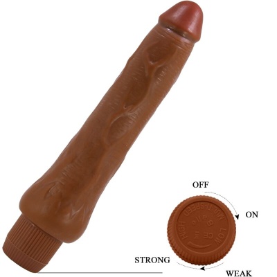 VIBRADOR REALISTA DRYAD 25 CM MULATO VIBRADOR REALISTA DRYAD 25 CM MULATO