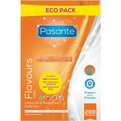 SABORES ECO PACK PRESERVATIVOS 288 UNIDADES