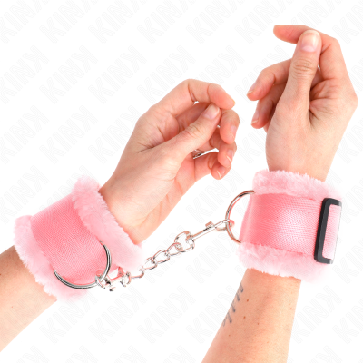 ALGEMAS FORRO PELUDO ROSA AJUSTÁVEL 17-31 CM X 7 CM ALGEMAS FORRO PELUDO ROSA AJUSTÁVEL 17-31 CM X 7 CM
