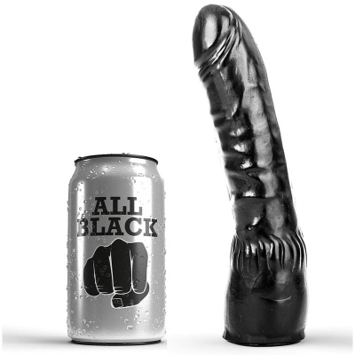 DILDO ANAL ALL BLACK (20cm)