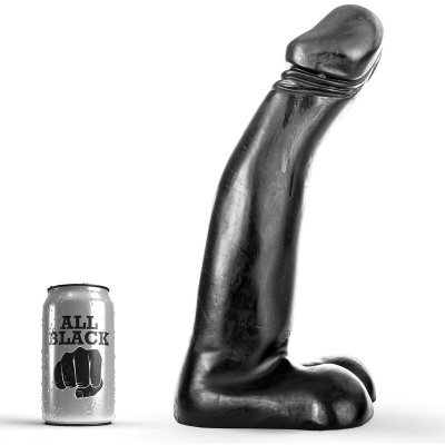 DILDO ANAL FISTING ALL BLACK (29cm)