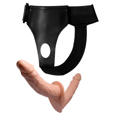 ULTRA PASSIONATE HARNESS DOUBLE DILDOS WITH HARNESS