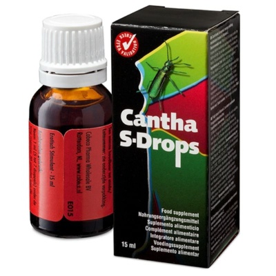 POTENCIADOR MASCULINO CANTHA S-DROPS 15 ML - OESTE